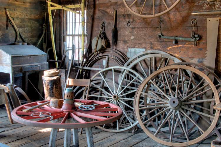 Blacksmith Shop interior