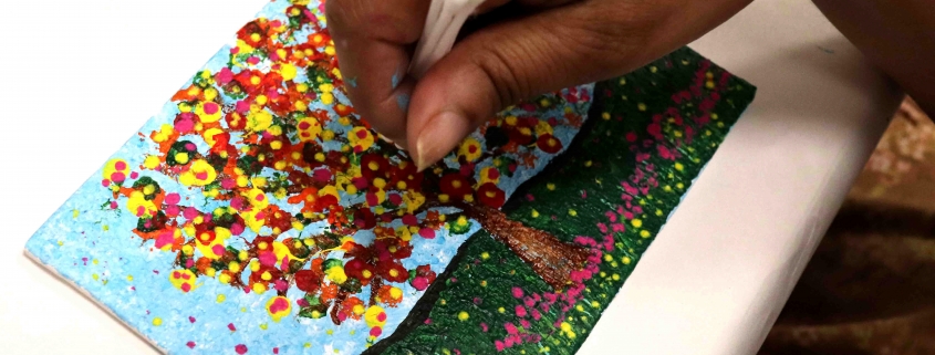 Adaptive Painting with Q Tips