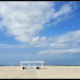 Fine art photograph of a gazebo at the beach